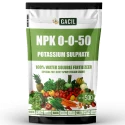 GACIL Potassium Sulphate NPK 00:00:50 Fertilizer Powder Water Soluble, Suitable For All Types of Plants & Agriculture Crops.