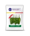 Sarpan F1 Hybrid Achar Chilli Seeds, Green Glossy Gruits, Specially For Pickles (Achar)