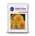 Sarpan Chrysanthemum Bijali SC-4 Yellow, Annual chrysanthemum, Good for Garland, Bedding and Potting