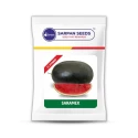 Sarpan F1 Hybrid Saramex Watermelon Seeds, Blackish Green, Oval And Thinner Rind