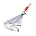 Wolf Garten Adjustable Broom (UC-M), Clean Up of Lawn and Yard, Garden Leaf Rake, and Roof