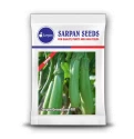 Sarpan Green Long-101 Brinjal Seeds, Green Long Fruit, Excellent Germination