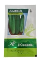 JK F1 Hybrid Sakheera Cucumber Seeds, Vigorous Crop, Good Side Branching With Green Color