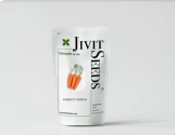 Jivit F1 Hybrid Nimrat Carrot Seeds, Nantes Type Hybrid, Deep Orange Colour.