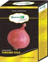 Gentex Fursungi Gold Onion Seeds, Kande Ke Beej For Late Summer to Winter Season, Pink Light Red