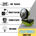 Farmio Single Face And Double Face Diva Dandi Rotating AC Supply Light, Farm Protection From Wild Animals, Range Up to 1 Km