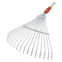 Wolf Garten UE M Leaf Rake Without Handle, Working Width 50 Cm Leaf Rake, Clean Leaves.