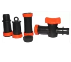 Irrigation Pipe Fittings (Adapter, Jointer, Endcape, Valve) 5 Pcs Each, Best Quality Accessories. 40 MM Rain Pipe Accessories.