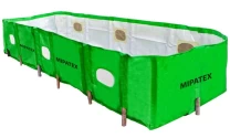 Mipatex HDPE Organic Vermi Compost Bed, High Quality Material, With Different GSM And Sizes, Color Green And White.