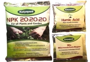 Katyayni NPK 20:20:20 Fertilizer for Plants With 2 Sample - Mix Micronutrient and Humic Acid, Complete Set For Plant Growth.