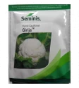 Seminis F1 Hybrid Girija Cauliflower Vegetable Seeds, Milky White Color, Dome shaped And Compact