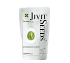 Jivit F1 Hybrid JS Red Round Sugar Baby Type Imported Watermelon Seeds, Early Medium Maturity