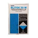 TATA Rallis Blitox Copper Oxychloride 50% WP , Very effective Fungicide for the control of diseases on field, garden and plantation Crops.