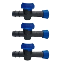Drip Cock Pepsi Drip Irrigation Flat 16mm Inline Pipe Cock Straight Connector