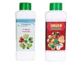 Viricide Combo Offer (V Bind 500 ml + Imuen 500 ml) For Controlling Papaya and Chilli Viral Disease, Leaf Curl, Mosaic Virus