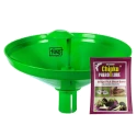 Chipku Pheromone Water Trap With Leucinodes Orbonalis Lure To Catch Brinjal Fruit Shoot Borer Insect, Moth. Useful in Brinjal & Egg Plant