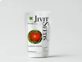 Jivit F1 Hybrid JS Ravi Tomato Seeds, Flattened Round Medium Sized Shape   