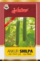 Ankur F1 Hybrid Sponge Gourd Seeds Shilpa , Fruits are Smooth Dark Green   