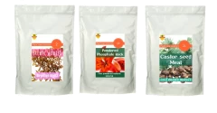 Ecotika Combo of Castor seed meal 5Kg Rock Phosphate 1Kg and Sea weed 450 Gm Fit For Organic Use