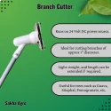 Sakha Agro Branch Cutter, Battery Powered, Portable for Cutting and Pruning Hard Branches Up to 1 Inch Diameter 