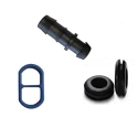 Pep Solution Drip Irrigation Kit Accessories 16mm Grommet, Take Up & End Cap