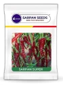 Sarpan Super Hybrid Byadagi Red Chilli Seeds, Highly Wrinkled, Excellent Quality