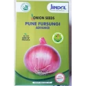 Jindal F1 Hybrid Poona Fursungi Advance Onion Seeds. Pyaaj Ke Beej. Good for Storage and Uniform Shape.