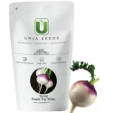 Urja Turnip Purple Top White IMP, Roundish shape, Beet Root Seeds, Best Variety