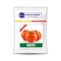 Sarpan Rocky Tomato White Shoulder F1 Hybrid Seeds, Suitable For Kharif And Rabbi Seasons