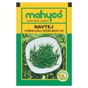 Mahyco MHCP-319 NAVTEJ Hybrid Chilli Seeds , Dark Green In Color When Immature and Turns Glossy Red On Maturity