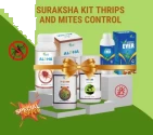 Suraksha Kit For Thrips And Mites Control at Growth Stage 40-45 Days (F-Zone 250 ML + Alpha Bio 250 ML + Spring Ever 1 Ltr + NB 80 250 ML)