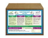 Cotton Kit - 100% Organic Certified - Growth & Flowering, Sucking Pest Controller, Larvae Controller, Fungus Controller All In One Kit