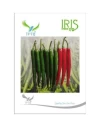 Iris Hybrid Vegetable Seeds Green Chilli (Hot Pepper), Excellent Germination