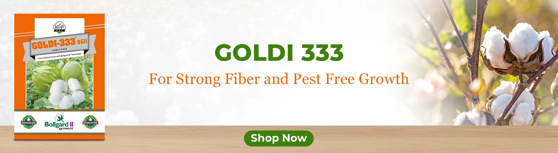 Goldi-333 Cotton Seeds